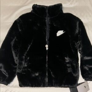 Nike Kids Faux Fur Jacket